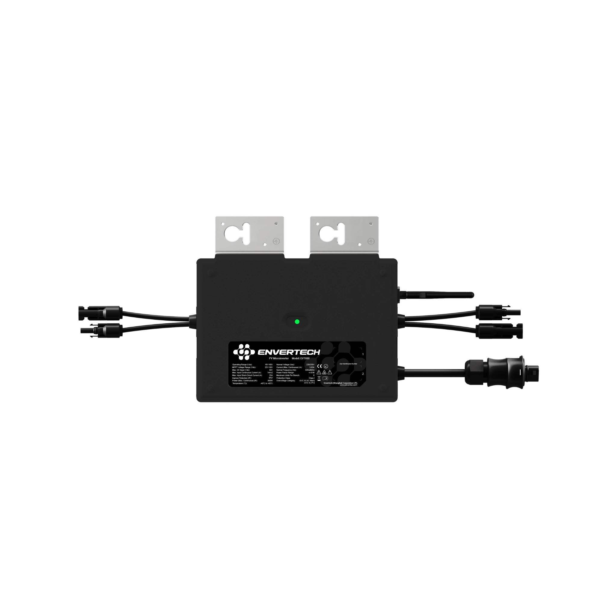 800W - Mikrowechselrichter Envertech EVT-800-B 800W - Mikrowechselrichter Envertech EVT-800-B