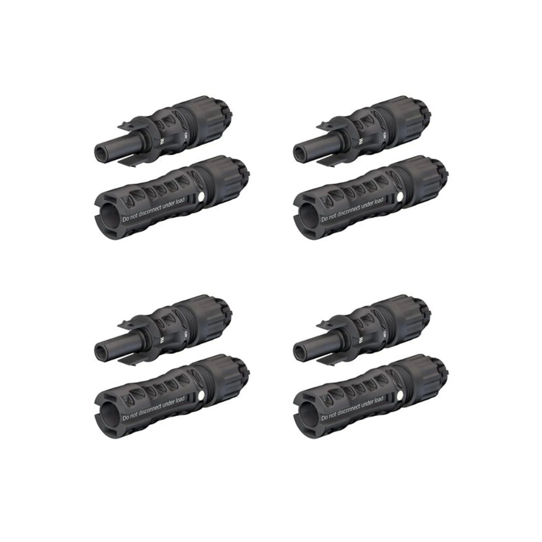 4 Paar MC4 Stecker
