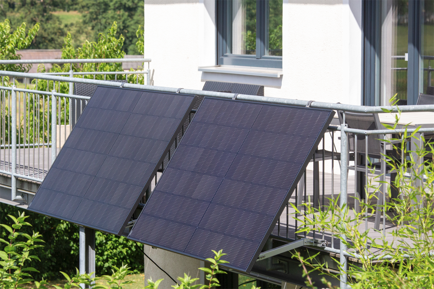 Für 1 Modul -Montageset für Balkonkraftwerke