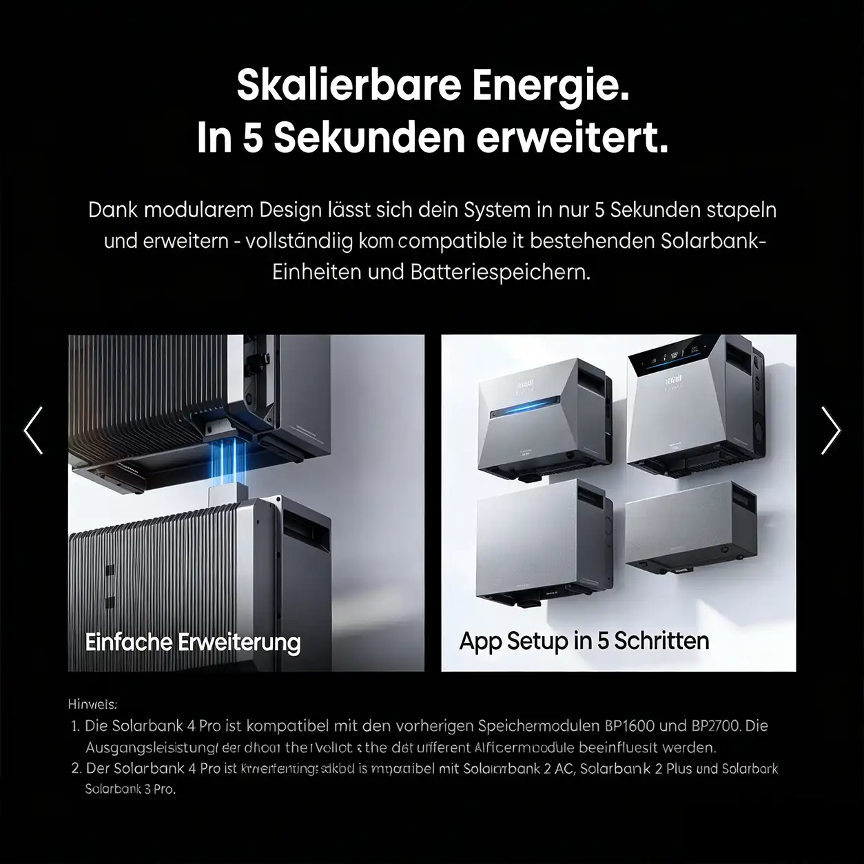 Erweiterungsakku Anker SOLIX BP5000 Speicher für Solarbank 2/3/4