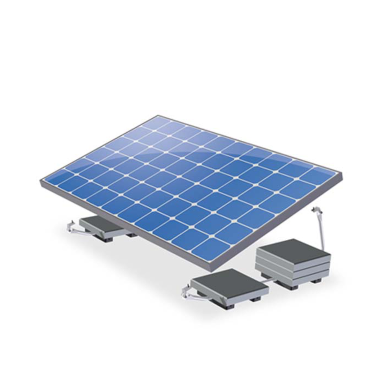 Für 1 Modul Flachdachmontage - Valkbox3 Für 1 Modul Flachdachmontage - Valkbox3