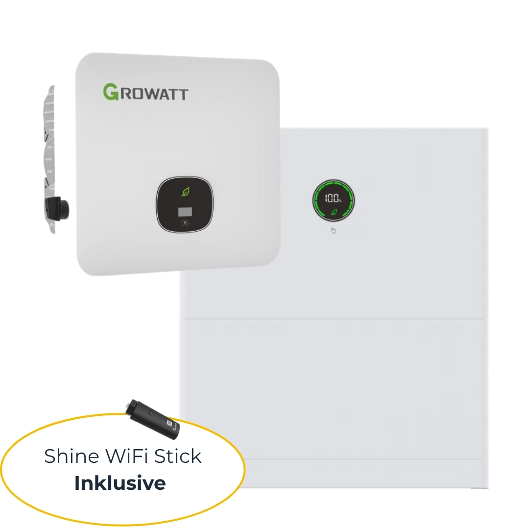 Growatt APX 10 Set mit 10,24kWh Speicher und 10kW Hybrid-Wechselrichter